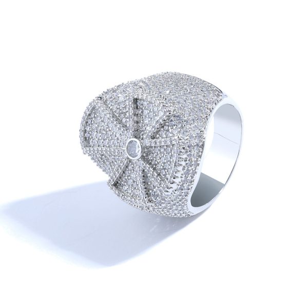 Hip Hop Ring Retro Cross Men's Ring Niche High-end Sense Ring - Image 8