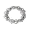 12mm stainless steel cross chain O-line chain titanium steel bracelet trendy brand hip-hop men's bracelet jewelry wholesale - Image 5